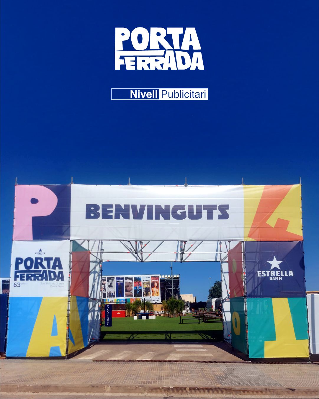 Nivell Publicitari, colaboradores de la 63ª edición del Festival Porta Ferrada