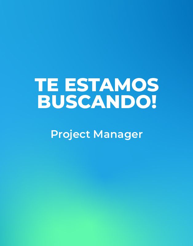 OFERTA DE TRABAJO - PROJECT MANAGER